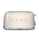 SMEG PAE Tostadora SMEG TSF02CREU, color Crema